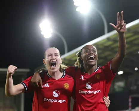 Elisabeth Terland Hat-Trick Sends Manchester United Into The UCL Group Stage